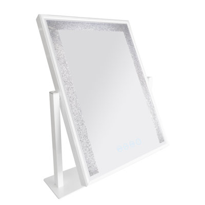 Arham Freestanding Mirror with Shelves