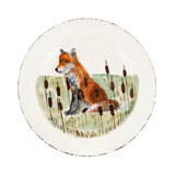 Wildlife Handmade Terra Bianca Dinner Plate