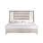 Bey Upholstered Microfiber / Microsuede Standard Bed-261850046