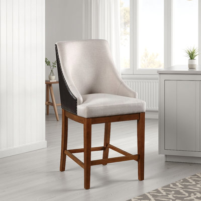 Elsie Upholstered Counter Stool
