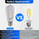 Equivalent E26/Medium (Standard) Dimmable LED Bulb