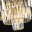 Lustre en cristal 6 lumières Lizette-87951568