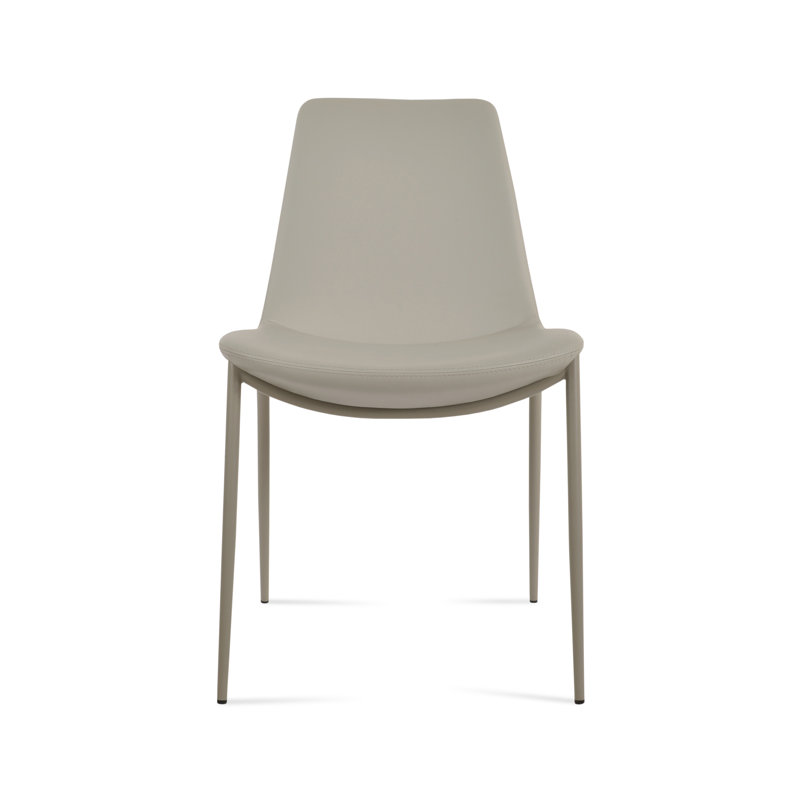 Chaise de salle à manger Eiffel Eiffel, Poudre d'os, Gris clair