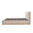 Jadon Solid Wood Corduroy Upholstered Bed Frame-2072197553