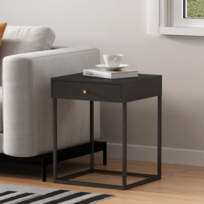Elenna Metal Lamp Table