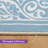 8' X 10' Faux Cashmere Floral Area Rug with TPE Non-Slip Backing, Soft Decorative Carpet for Living Room or Bedroom,Dusty Blue-557351035-560395179