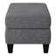 Canapé modulaire de coin en chenille symétrique de 122 po avec repose-pieds Digregorio