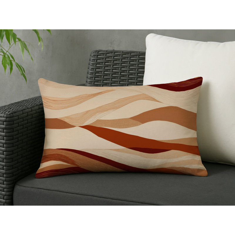 Celestial Path Indoor And Outdoor Throw Pillow, Rectangle 14"H x 20"W