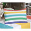 Multicolore drap-housse et coussin décoratif Ambesonne-106793814