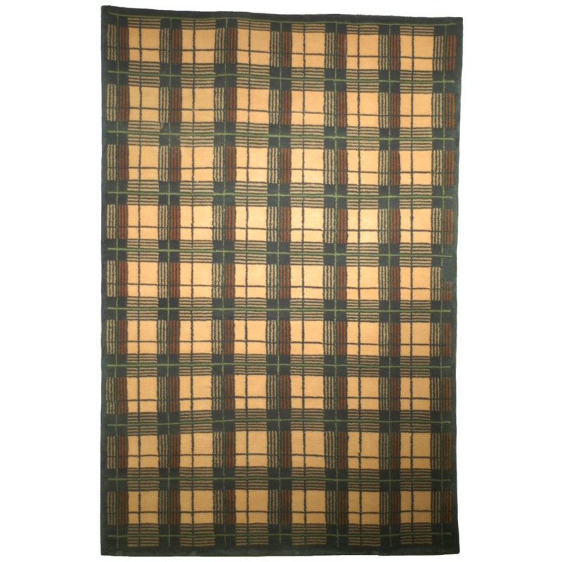 Tapis en laine touffeté à la main Lexington, Rectangle 5 pi x 8 pi