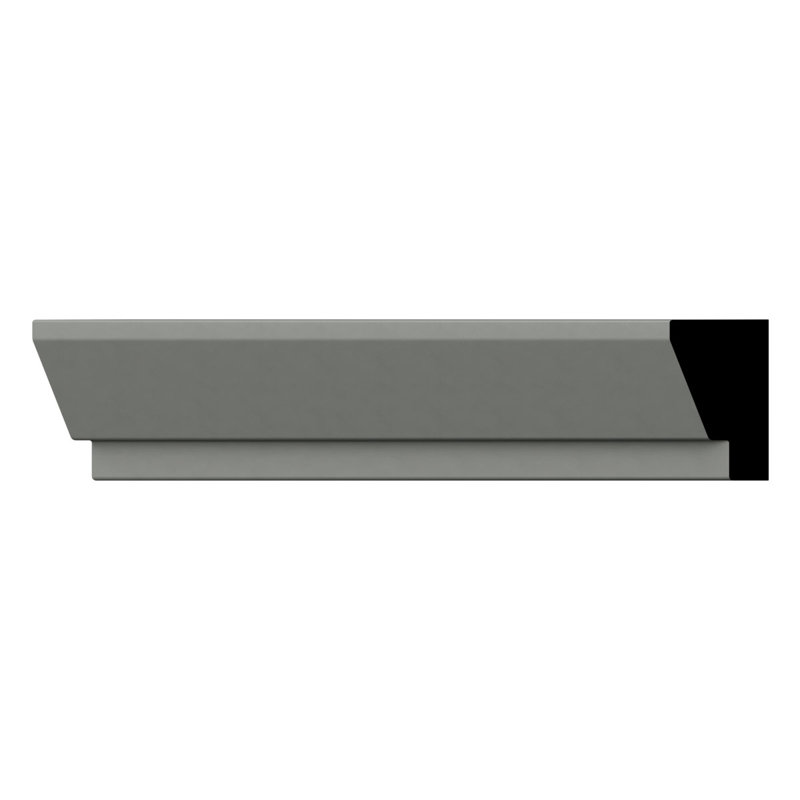 Gray Primed Polyurethane Panel Moulding 94.5 in