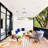 66 Inch Low Profile Ceiling Fan With Dimmable Lights And Smart Remote Control 6 Speed Reversible Noiseless DC Motor For Indoor