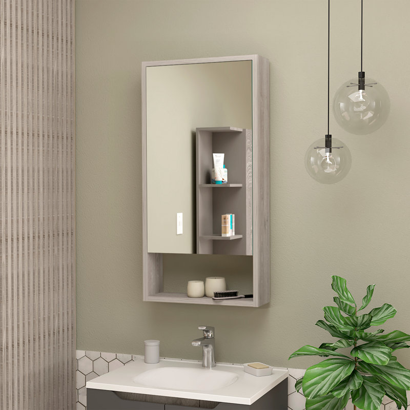 Rectangle Medicine Cabinet With Mirror