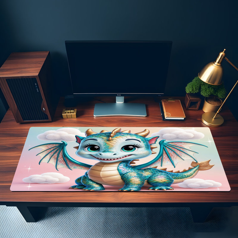 Polyester Desk Pad, 23.6x13.8