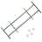 Firestone Adjustable Security Grille for Windows with 2 Crossbars