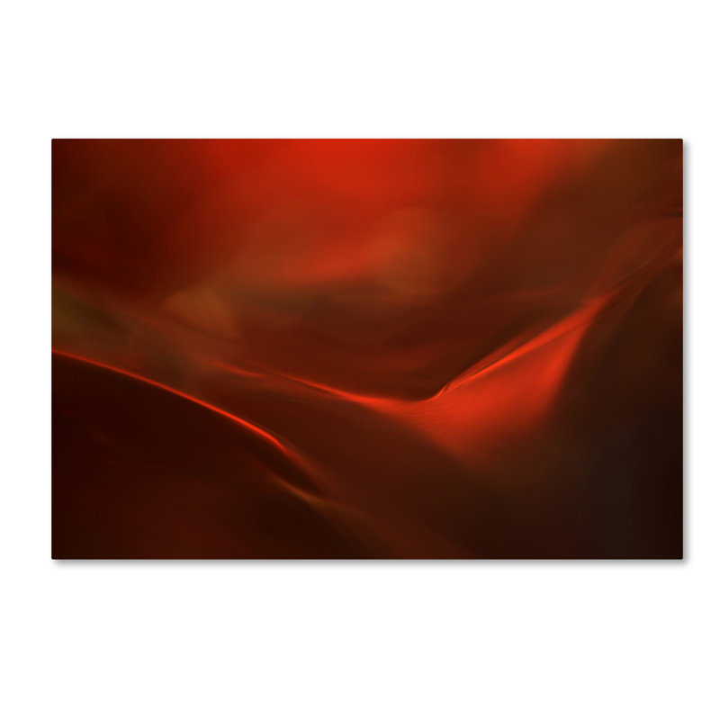 « the red valley », reproduction d’impression sur toile tendue, H 12 po x l 19 po
