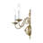 Benedetto Steel Candle Wall Light-578280113