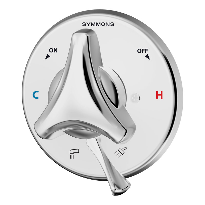 Ensemble de garniture de valve à 1 poignée Origins en chrome (valve non incluse)