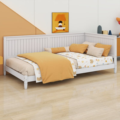 Easy Assembly Wooden Daybed Frame Durable