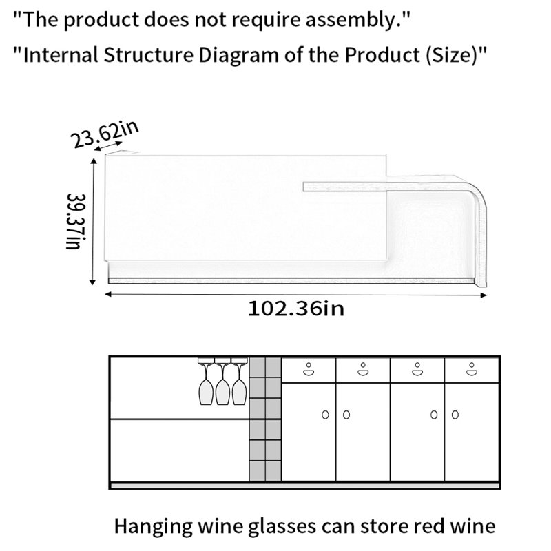 Élégant et moderne Collazo - Utilisation multifonctionnelle pour les bars, les bars, les pubs et les espaces de divertissement commerciaux