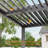 Full Aluminum Louvered Pergola with Adjustable Rainproof Roof & Drainage System, All-Weather Heavy Duty Outdoor Patio Pergola, Shade Structure for Backyard Deck Garden Pool Lawn Porch-111473510