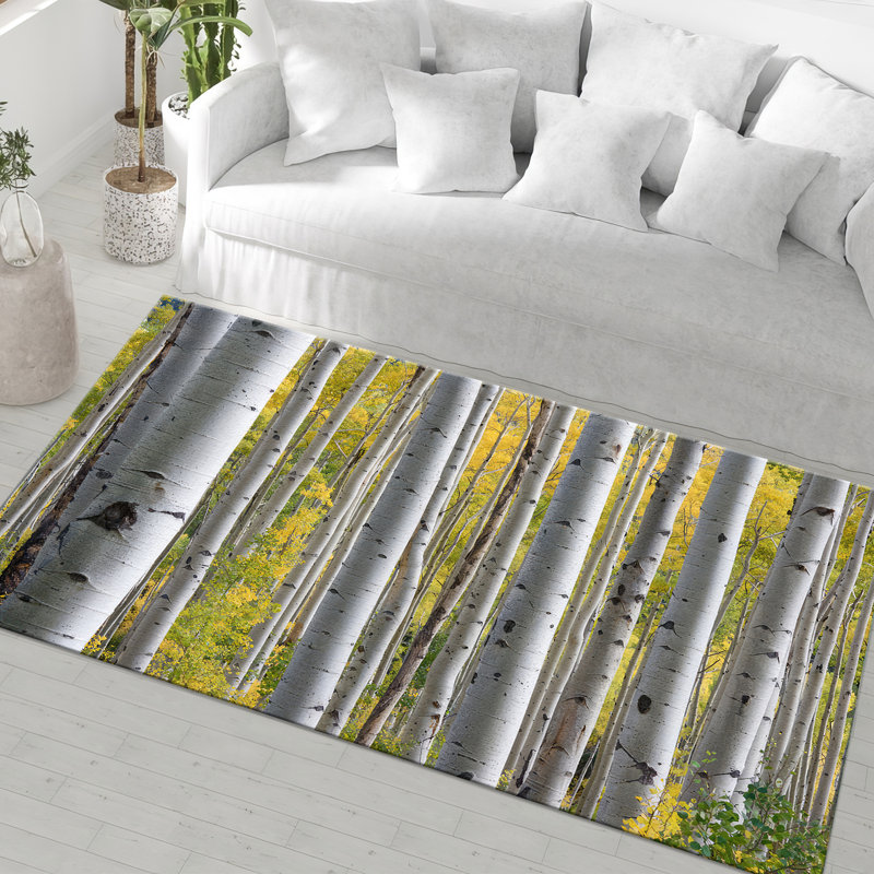 Chic and Cozy Soft Pile Rug Featuring an Intricate Floral and Geometric Print in Vibrant Hues - Add a Touch of Sophistication to Any Room in Your Home