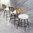 Counter Stool With Rattan Back-794839538