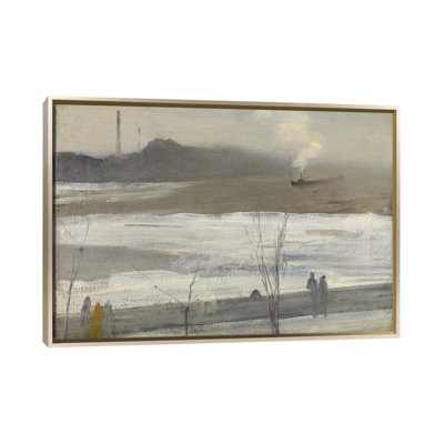 Chelsea In Ice - reproduction d'art murale - toile encadrée