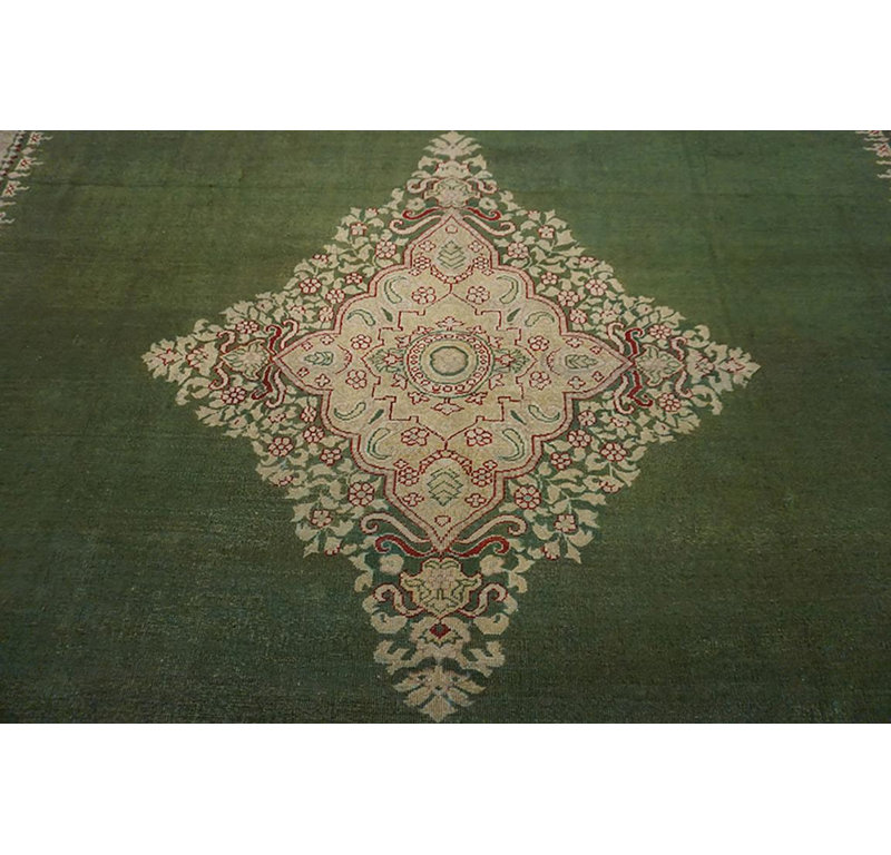 19th Century N. Indian Amritsar Carpet 12'0" x 14'9"