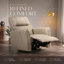 Fauteuil inclinable électrique pivotant de 31,5 po Coamhan-2067612908