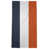 Navy Blue/Ivory/Oranage