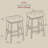 Alicio Counter Stool with Metal Frame-107369937