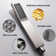 High Pressure 10-inch Shower Faucet with Rough-in Valve