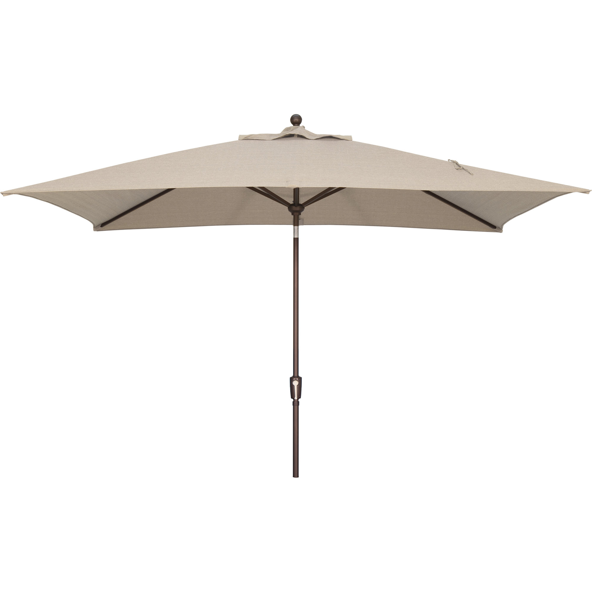 Launceston 78'' Outdoor Umbrella, Bronze, Antique Beige Sunbrella® Canvas