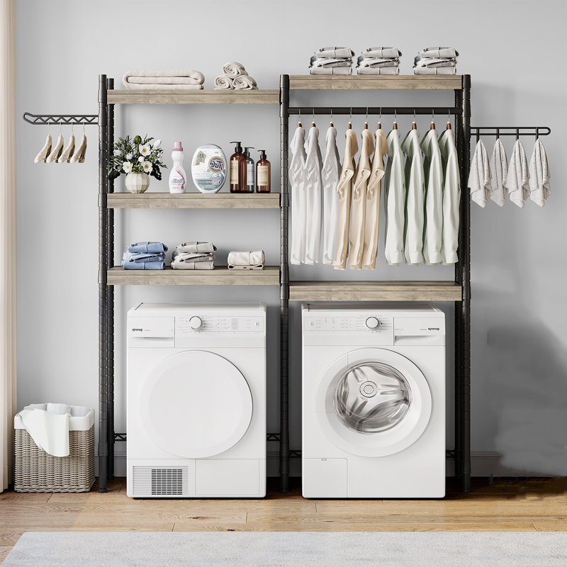 Closet System, 188cm H x 160cm W x 30.5cm D