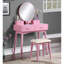 Ensemble coiffeuse et tabouret Liannon-1075711526
