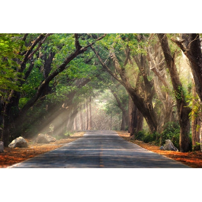 Route And Journey - Wrapped Canvas Print