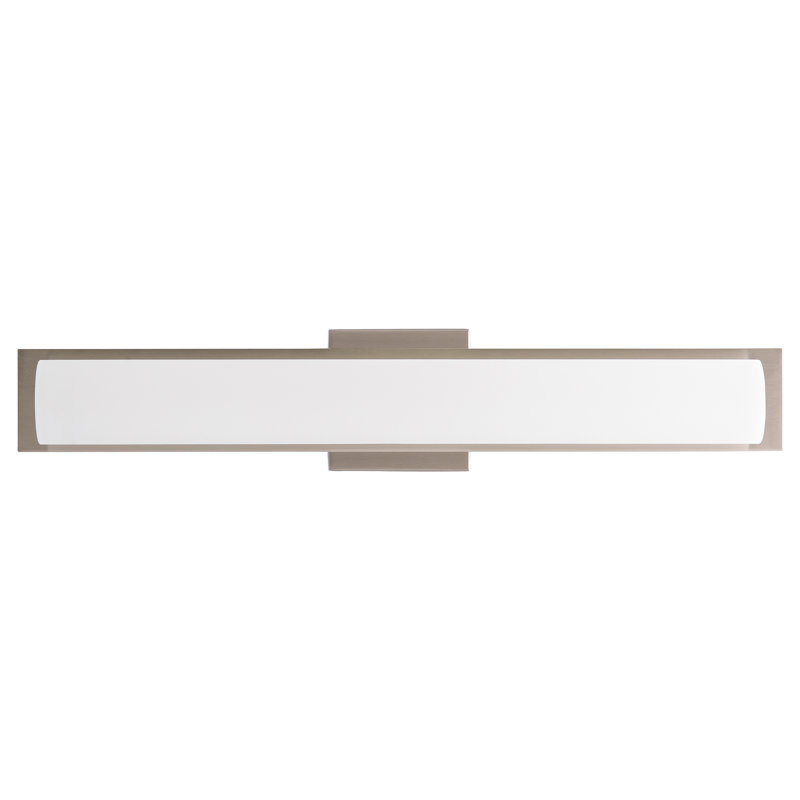 Croton Dimmable LED Vanity Light, Brushed Nickel