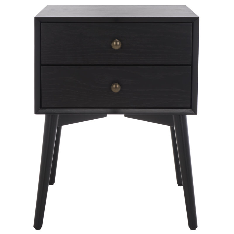 Karianna Nightstand, Black