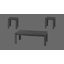  Table basse moderne en bois, ensemble de 3 tables basses de salon-1374222437