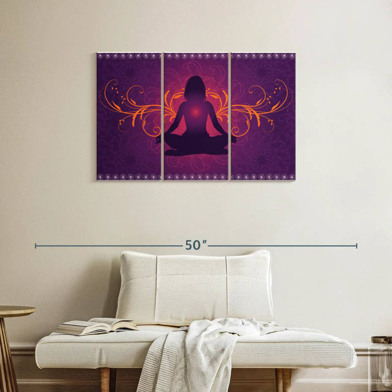 Chakra Kerrick Yoga, H 24 po x l 38 po