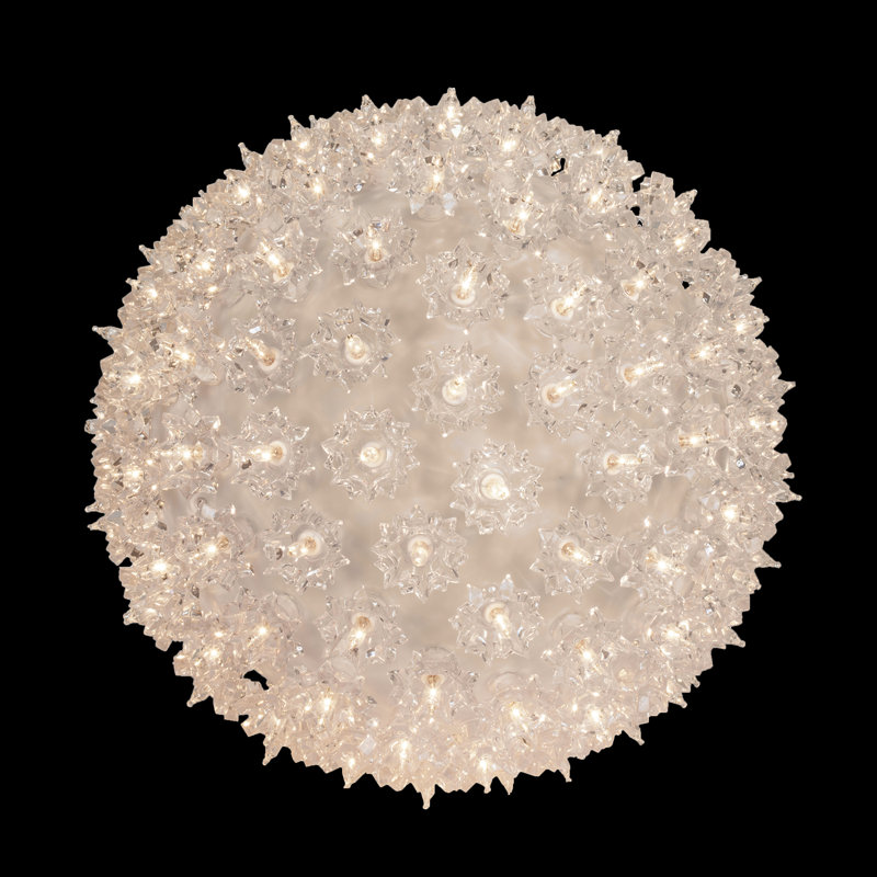 Twinkle Starlight Sphere Holiday Lighted Display, 7.5" H x 7.5" W x 7.5" D