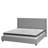 Riverdale Tufted Platform Bed with 10 Inch Pocket Spring Mattress-52247927-52247928