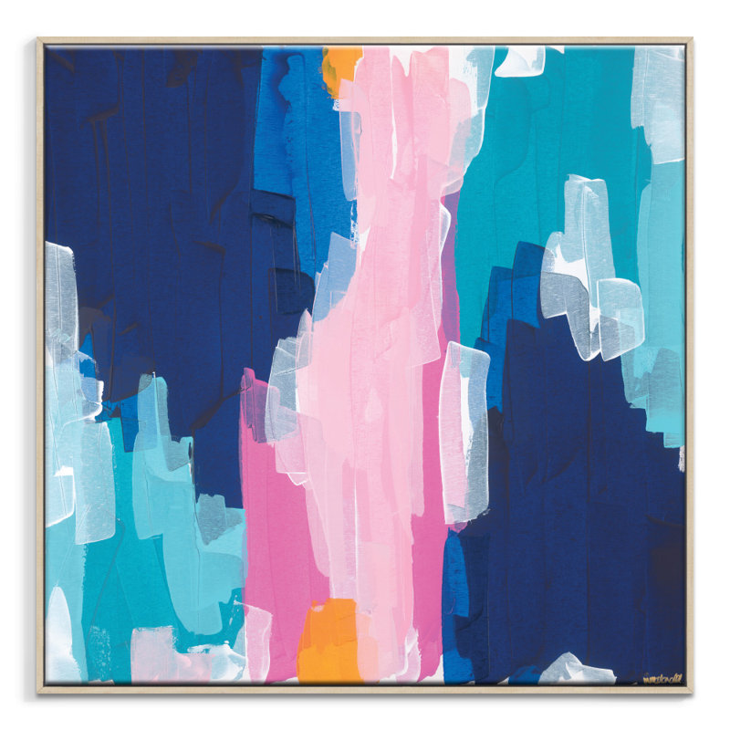 Maggi Mcdonald - Print on Canvas, 102cm H x 102cm W, Timber Floater Frame