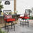 Jayc 24â?? Patio Bar Stool with Cushion