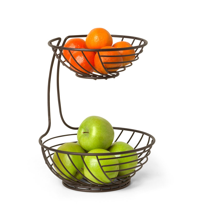 Latitude Run® Scoggin Metal Fruit Bowl