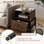 50cm W Metal Bedside Table