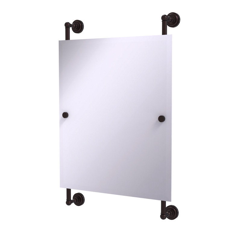 Marchmont Wall Mirror, Antique Bronze, 32" H x 21" W