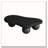 Cloud Shaped Coffee Table, Low Coffee Table with 3 Ball Legs for Living Room-980497555