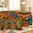 Washable Bohemian Abstract Floral Pattern Tablecloth